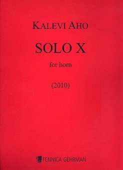 Solo X for horn