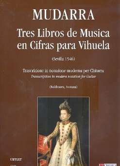 3 libros de musica en cifras para Vihuela
