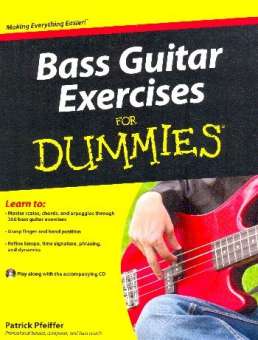 Bass Guitar Exercises for Dummies (+CD)