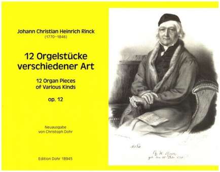 12 Orgelstücke verschiedener Art op.12