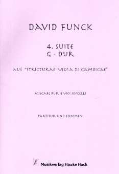 Suite G-Dur Nr.4 aus Stricturae viola di gambicae