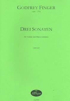 3 Sonaten für Violine und Bc
