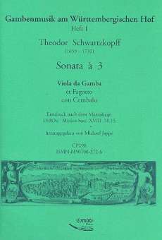 Sonata a 3 für Viola da Gamba,