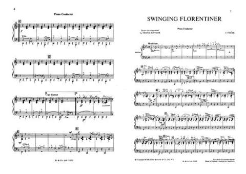 Fucik, J Swinging Florentiner (Naylor) Tobb Bnd