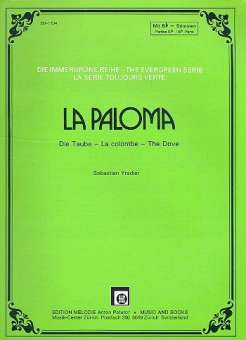 La Paloma für Akkordeon oder