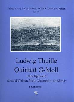 Quintett g-Moll o.op. für Klavier