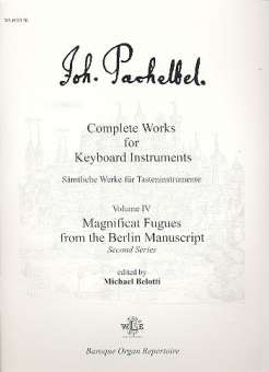 Magnificat Fugues from the Berlin Manuscript