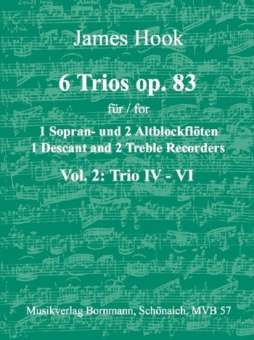 6 Trios op.83 Band 2 (Nr.4-6)