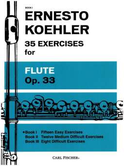 KOEHLER E      - EXERCISES,35 OP33 BD1