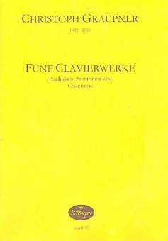 5 Clavierwerke für Klavier