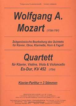 Quartett Es-Dur KV452 für
