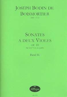 Sonates a deux violes op.10 (nos 4-6)