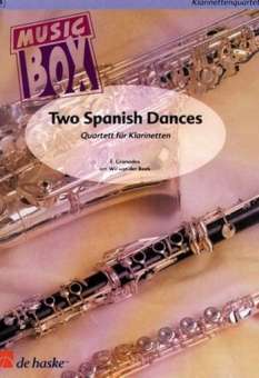 2 spanish Dances : for 4 saxophones