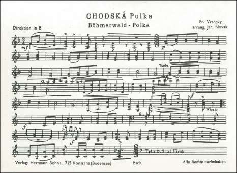 Chodska Polka (Böhmerwald-Polka)