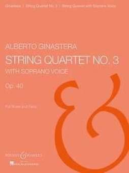Streichquartett Nr. 3 op. 40