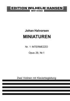 Miniture Op. 29 Nr. 1
