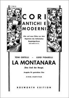 La montanara : für gem Chor