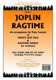 Joplin Ragtime Arr Lawson Pack Orchestra