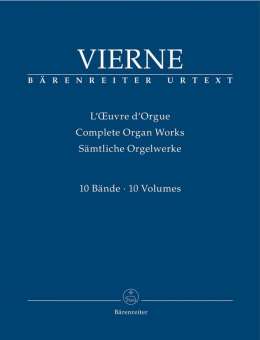 BA9239 Sämtliche Orgelwerke Band 1-10 -