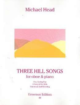 3 Hill Songs : für Oboe und klavier