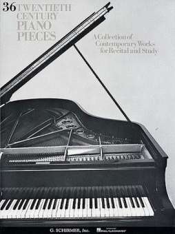 36 20th century piano pieces