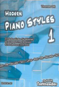 Modern Piano Styles Band 1 für Klavier