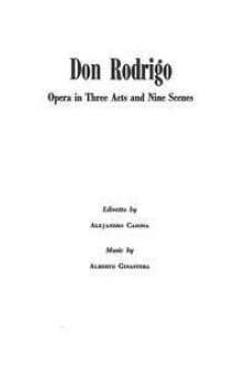 Don Rodrigo op. 31