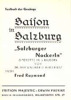 Saison in Salzburg Libretto (dt)