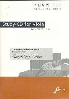 Concertino d-Moll op.81 für Viola und Klavier :