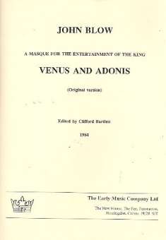 Venus and Adonis (original version):