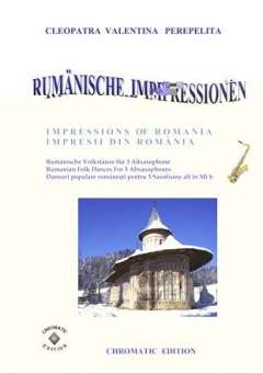 Rumänische Impressionen für 3 Altsaxophone