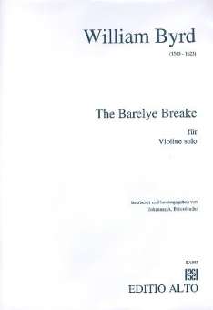 The barelye Breake für Violine solo