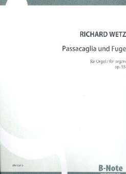 Passacaglia und Fuge op.55