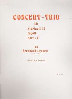 Concert-trio :
