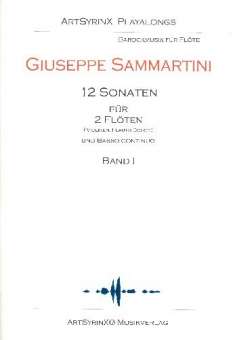 12 Sonaten Band 1 (Nr.1-4) (+CD)
