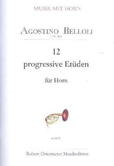 12 Progressive Etüden für Horn