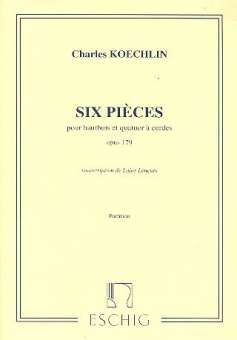 6 Stücke op.179 : für Oboe und