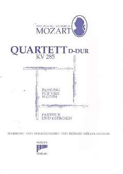 Quartett D-Dur KV285 für 4 Flöten