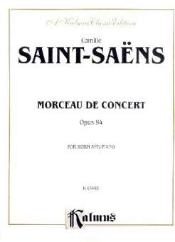 Saint-Saëns: Morceau de Concert; Op, 94