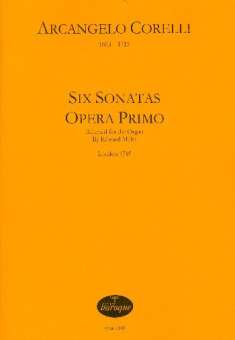 6 sonatas op.1 for organ