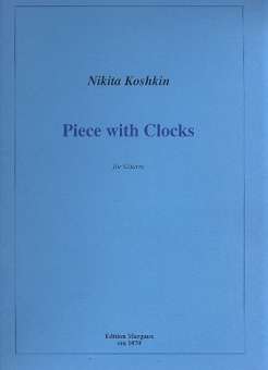 Piece with Clocks für Gitarre