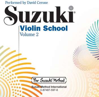 Suzuki Violin School vol.2 : CD