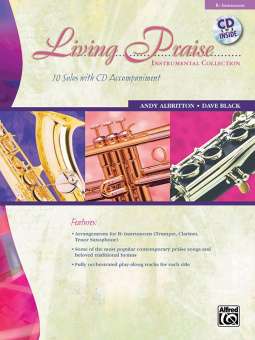 Living Praise Instrumental Collection - Trumpet, Clarinet, Tenor Saxophone