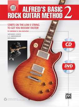 Alfreds Basic Rock Gtr 2 (with CD/DVD)