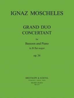 Grand Duo Concertant in B-dur op. 34
