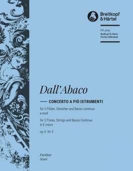 Concerto a più Istrumenti e-moll op. 5/3