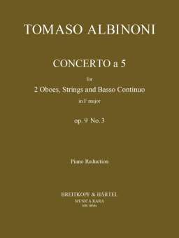 Concerto a 5 in F op. 9/3