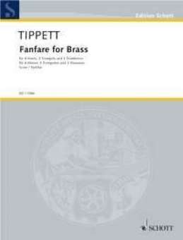 Tippett, Sir Michael : Fanfare No. 1 for Brass