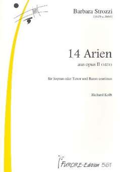 14 Arien aus op.2 (1651)