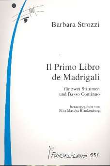 Il Primo Libro de Madrigali für